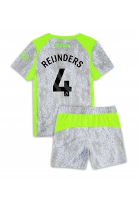 Manchester City Tijjani Reijnders #4 Babytruitje 3e tenue Kind 2025-26 Korte Mouw (+ Korte broeken)